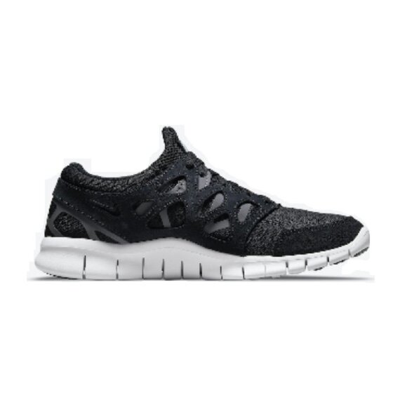 Nike Free Run 2 Black & White Athletic Sneakers – Size 6Y | Lightweight Comfort - Picture 6 of 15